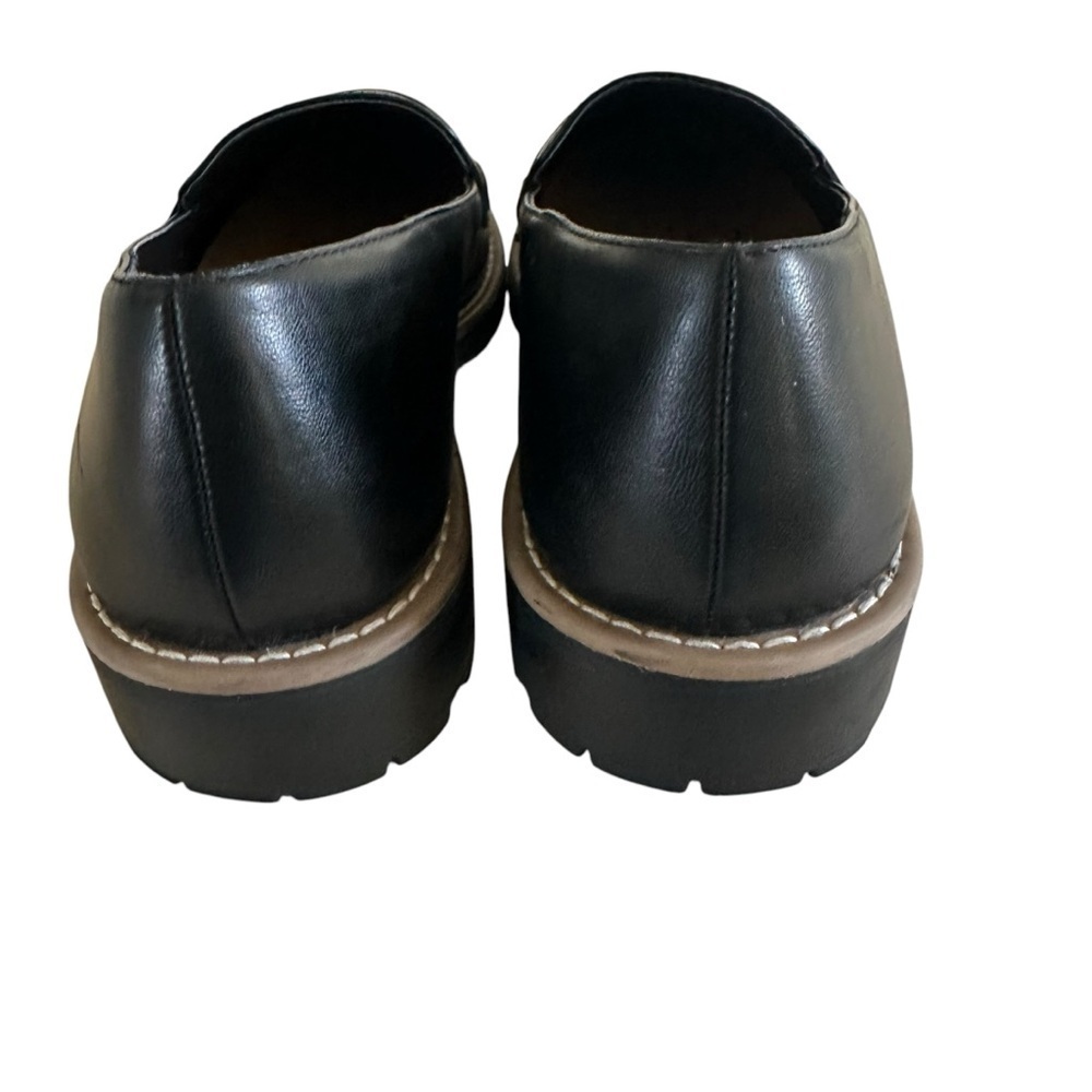 DV BY DOLCE VITA CARLEY BLACK PENNY LOAFERS SIZE 9.5 - Picture 8 of 11